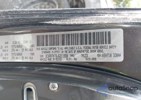 2018 Ram 1500 Express 4X4 5'7 Box из США, поврежденный, VIN 3C6RR7KT6JG211558